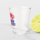 Trump wint opnieuw in 2024 shot glas (Rechts)