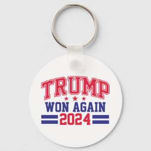Trump wint opnieuw in 2024 sleutelhanger