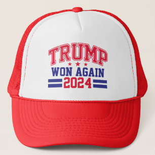 Trump wint opnieuw in 2024 trucker pet