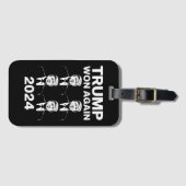 Trump wint opnieuw verkiezingsdag 2024 47 bagagelabel (Voorkant (horizontaal))