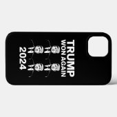 Trump wint opnieuw verkiezingsdag 2024 47 Case-Mate iPhone case (Achterkant (horizontaal))