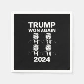 Trump wint opnieuw verkiezingsdag 2024 47 servet (Voorkant)