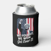 Trump wint overwinning Trump 47e President Blikjeskoeler (Blikje Voorkant)