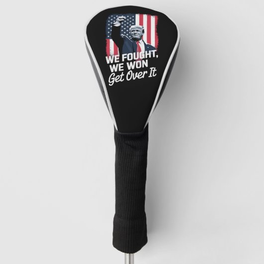 Trump wint overwinning Trump 47e President Golfheadcover (Voorkant)
