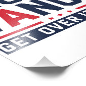 Trump wint President Trump Vance in 2024 Foto Afdruk (Hoek)