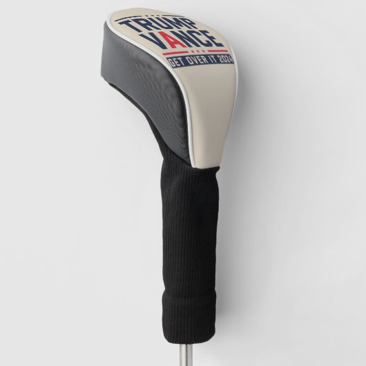 Trump wint President Trump Vance in 2024 Golfheadcover (Schuin)