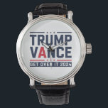 Trump wint President Trump Vance in 2024 Horloge<br><div class="desc">Trump won in 2024 het President van Trump</div>
