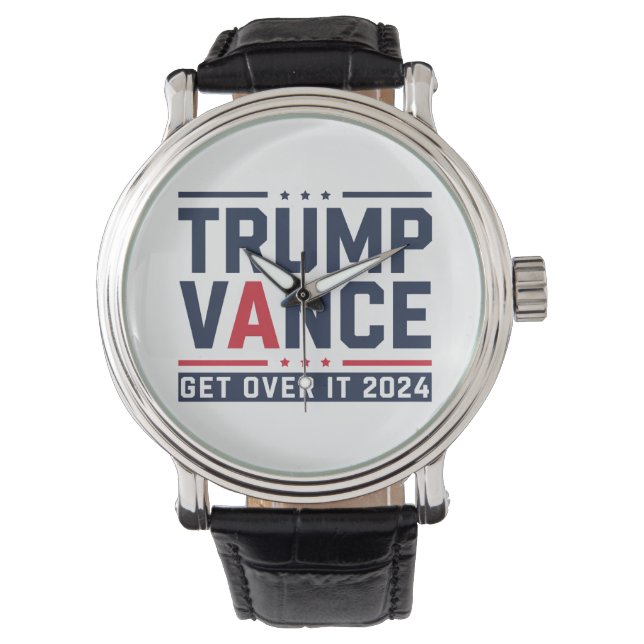 Trump wint President Trump Vance in 2024 Horloge (Voorkant)