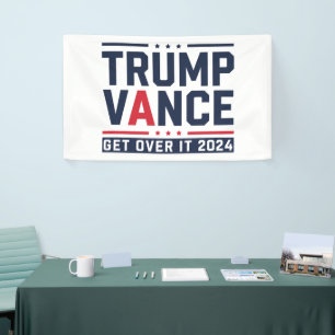 Trump wint President Trump Vance in 2024 Spandoek