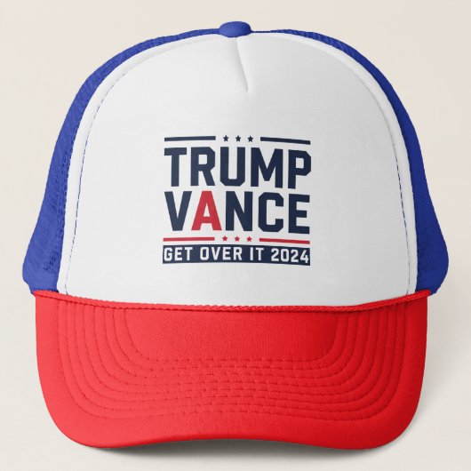 Trump wint President Trump Vance in 2024 Trucker Pet (Voorkant)
