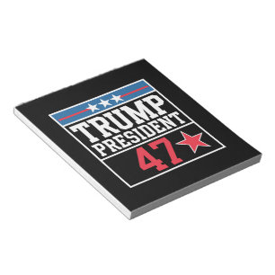 Trump wint verkiezingen 2024 Trump wint verkiezing Notitieblok