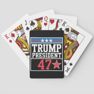 Trump wint verkiezingen 2024 Trump Won 2024 Pokerkaarten