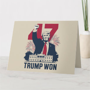 Trump Wint Weer Verkiezingen 2024 President 47e Kaart