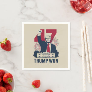 Trump Wint Weer Verkiezingen 2024 President 47e Servet