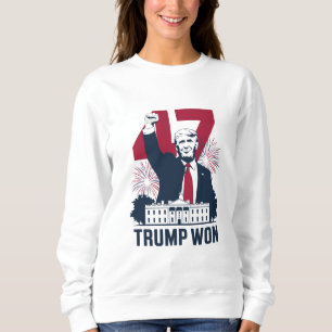 Trump Wint Weer Verkiezingen 2024 President 47e Trui