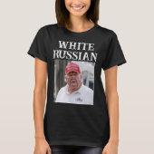 Trump / Wit Russisch T-shirt (Voorkant)
