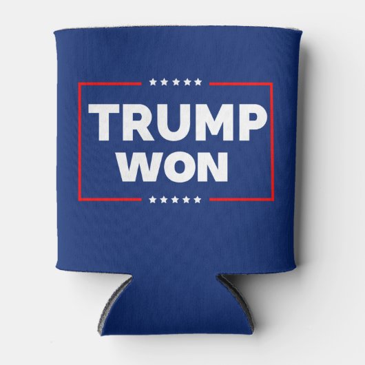 Trump won 2024 blikjeskoeler (Voorkant)