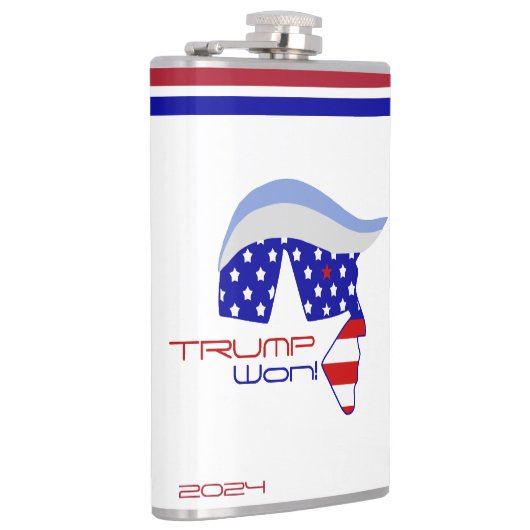 Trump Won 2024 Heupfles (Rechts)