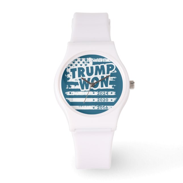 Trump won 2024 horloge (Voorkant)