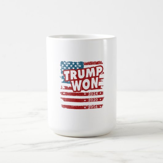 Trump won 2024 koffiemok (Center)