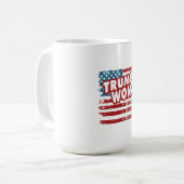 Trump won 2024 koffiemok (Voorkant links)