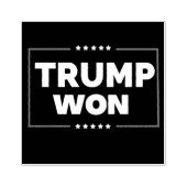 Trump won 2024 rubberstempel (Afrduk)
