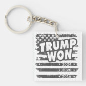 Trump won 2024 sleutelhanger (Voorkant)