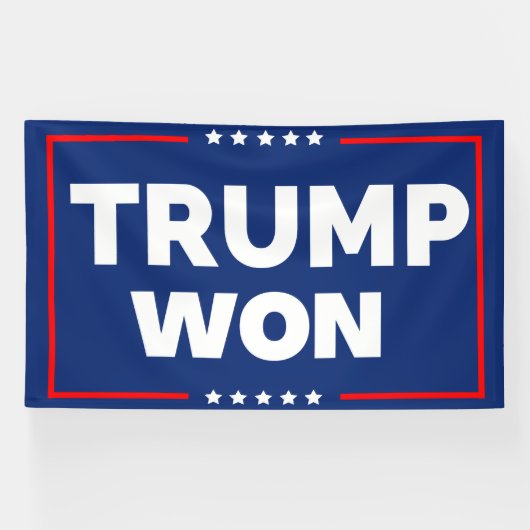 Trump won 2024 spandoek (Horizontaal)
