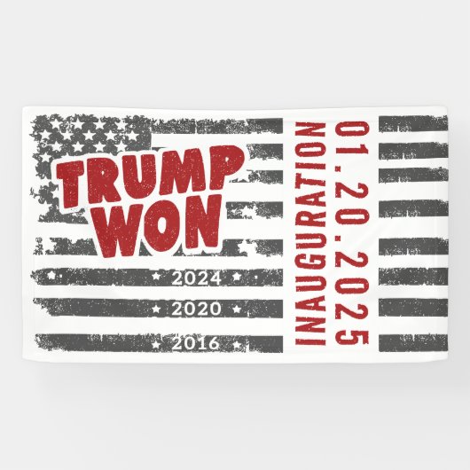 Trump won 2024 spandoek (Horizontaal)