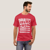 Trump won 2024 t-shirt (Voorkant volledig)