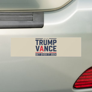 Trump Won 2024 Verkiezingen President Trump Vance Bumpersticker