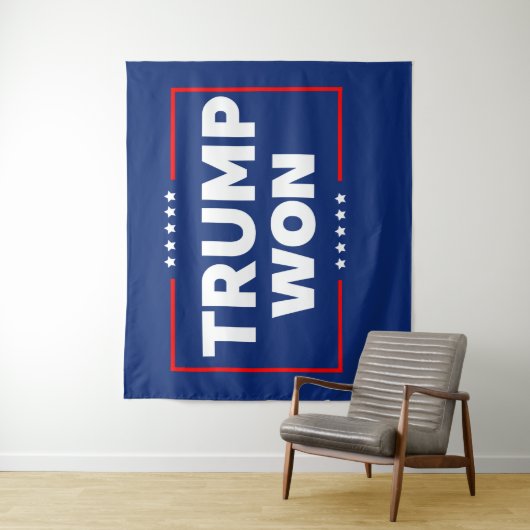 Trump won 2024 wandkleed (In situ)
