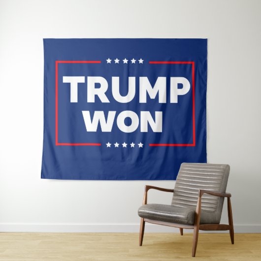 Trump won 2024 wandkleed (In Situ (horizontaal))
