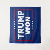 Trump won 2024 wandkleed (Voorkant)