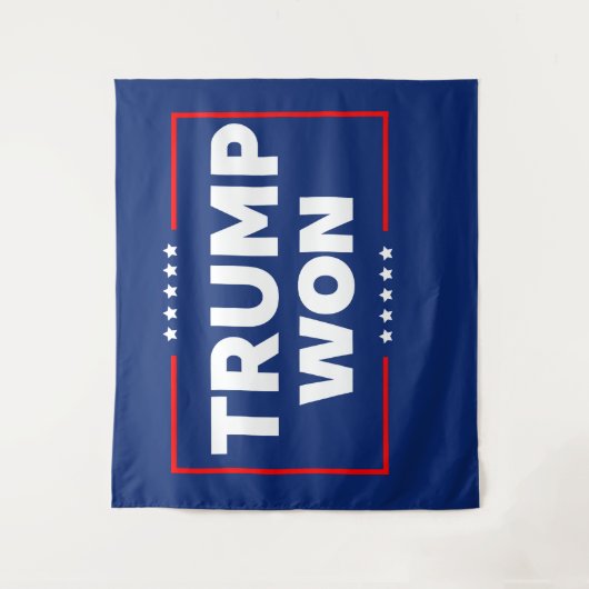 Trump won 2024 wandkleed (Voorkant)