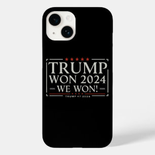 Trump Won 2024 We Won 47 2028 VS Case-Mate iPhone 14 Hoesje