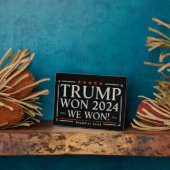 Trump Won 2024 We Won 47 2028 VS Fotoplaat (Zijkant)