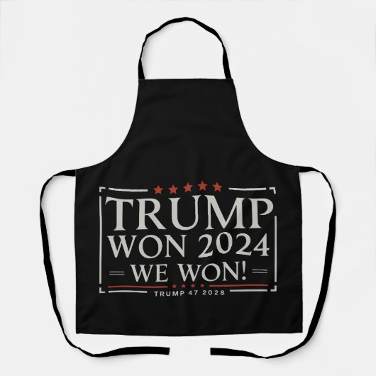 Trump Won 2024 We Won 47 2028 VS Schort (Voorkant)