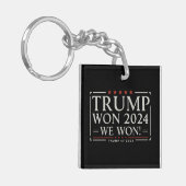 Trump Won 2024 We Won 47 2028 VS Sleutelhanger (Voorkant Links)