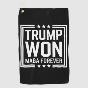 Trump won 47e Amerikaanse presidentsverkiezingen M Golfhanddoek