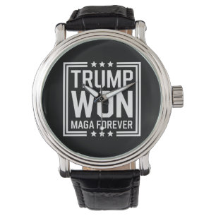 Trump won 47e Amerikaanse presidentsverkiezingen M Horloge
