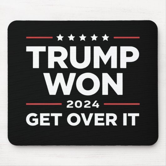 Trump Won Accepteer Het 2024 Muismat (Voorkant)