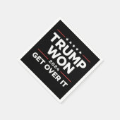 Trump Won Accepteer Het 2024 Servet (Hoek)