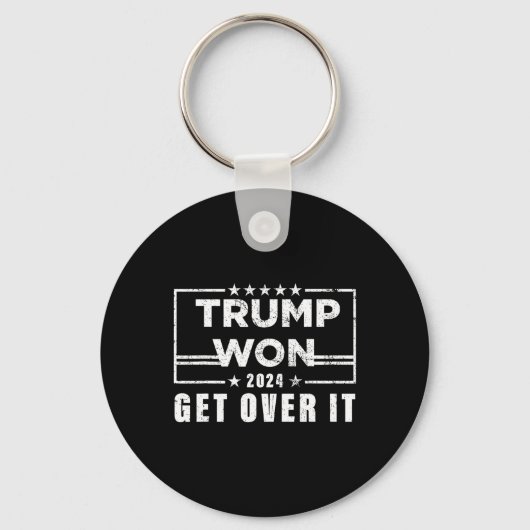 Trump Won Accepteer Het 2025 3 Sleutelhanger (Voorkant)