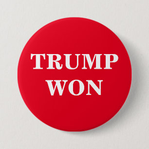 Trump Won Button