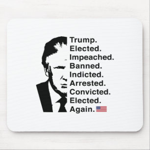 Trump won de 2024-wordlijst en herkoos overwinning muismat