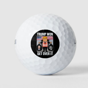 Trump won de verkiezingen van 2024 golfballen
