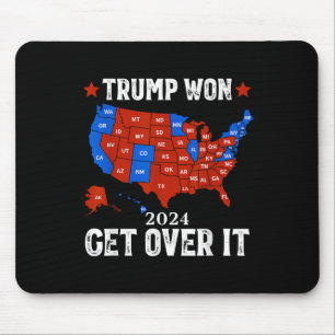 Trump won de verkiezingen van 2024 met het 47e Pre Muismat