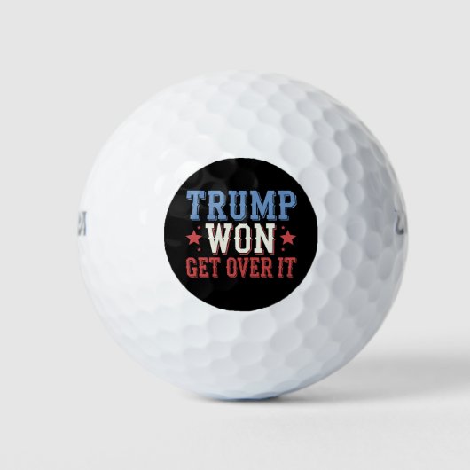 Trump won het in 2024 golfballen (Voorkant)