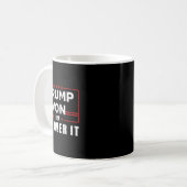 Trump won het in 2024 koffiemok (Voorkant links)